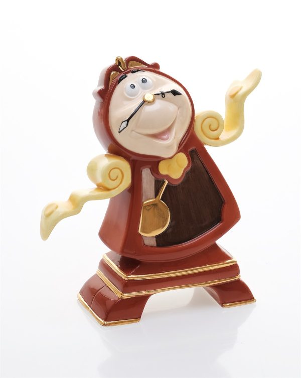 Cogsworth figurine from Disney's Beauty and the Beast