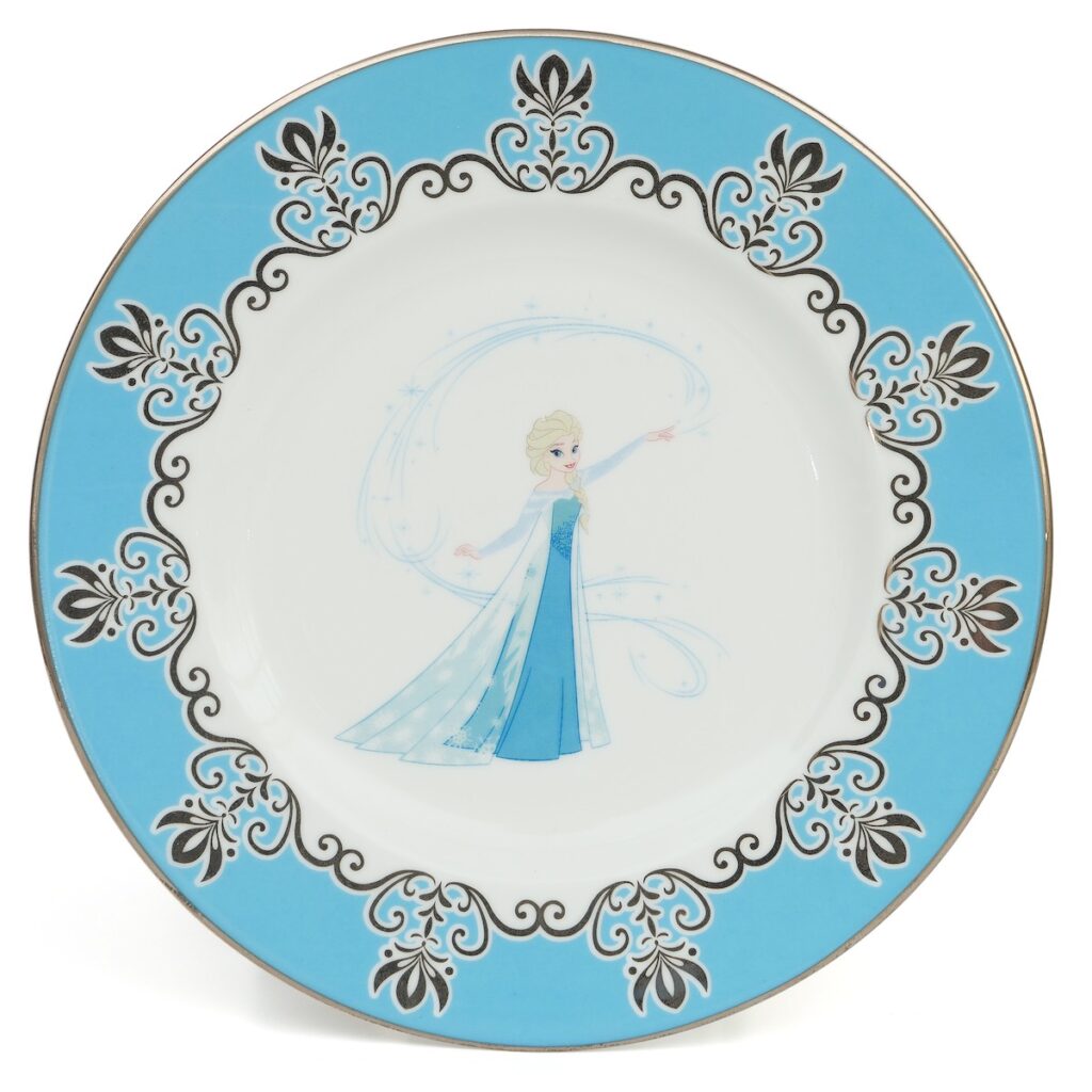 Elsa 6" Plate From Disney's Frozen The English Ladies Co.