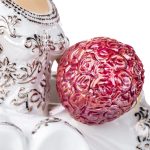 Gypsy Affection Brunette Figurine Bouquet Detail