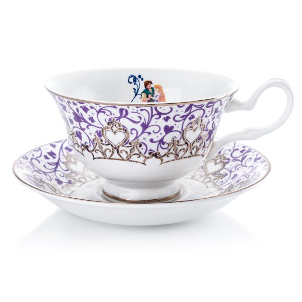 Rapunzel Wedding Cup and Saucer