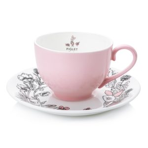 Piglet Teacup and Saucer