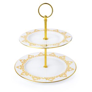 princess two-tier plate stand