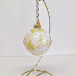 ornament stand-gold