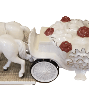 Going to the Chapel Bride & Horse Figurine Brunette