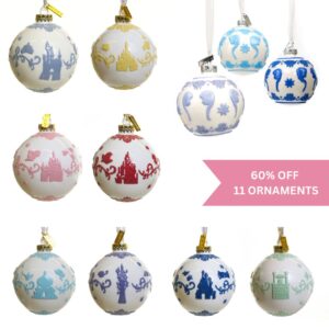 Princess Ornaments - White